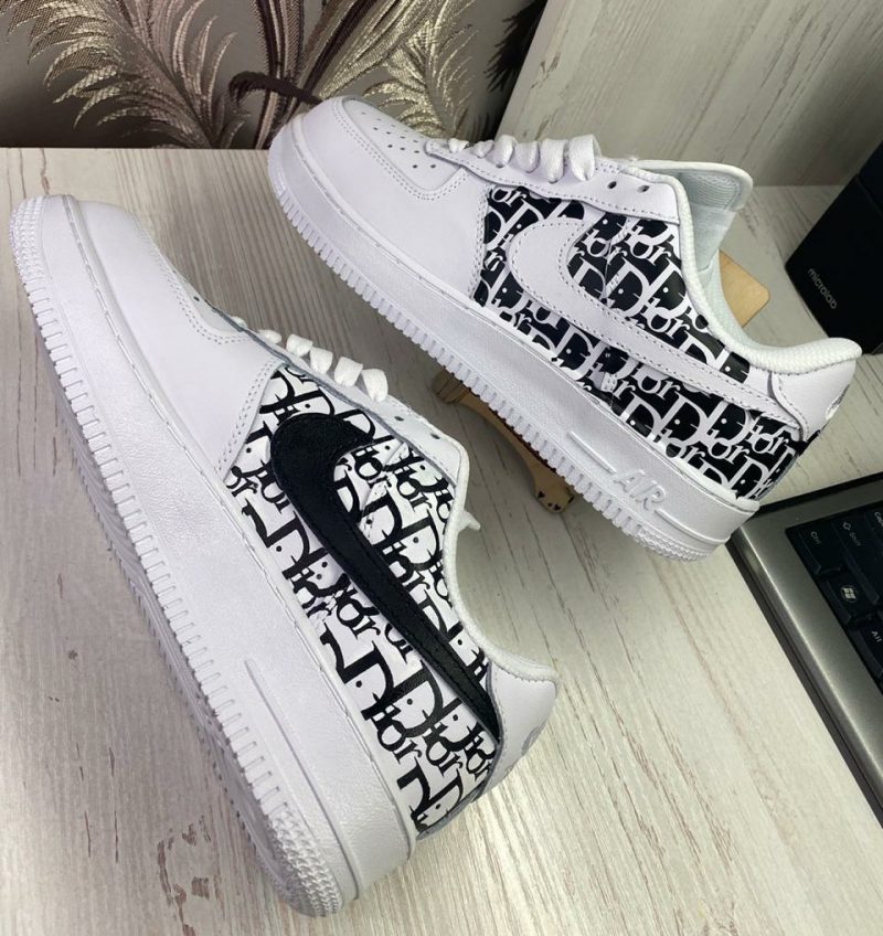 Nike Air Force 1 Dior Sneakers Custom Opplain Nike Air Force 1 Dior Sneakers Custom Opplain