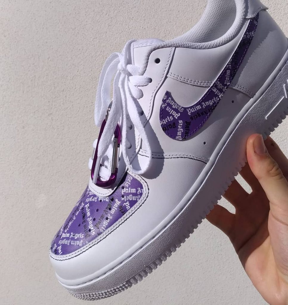 palm angels custom air force 1