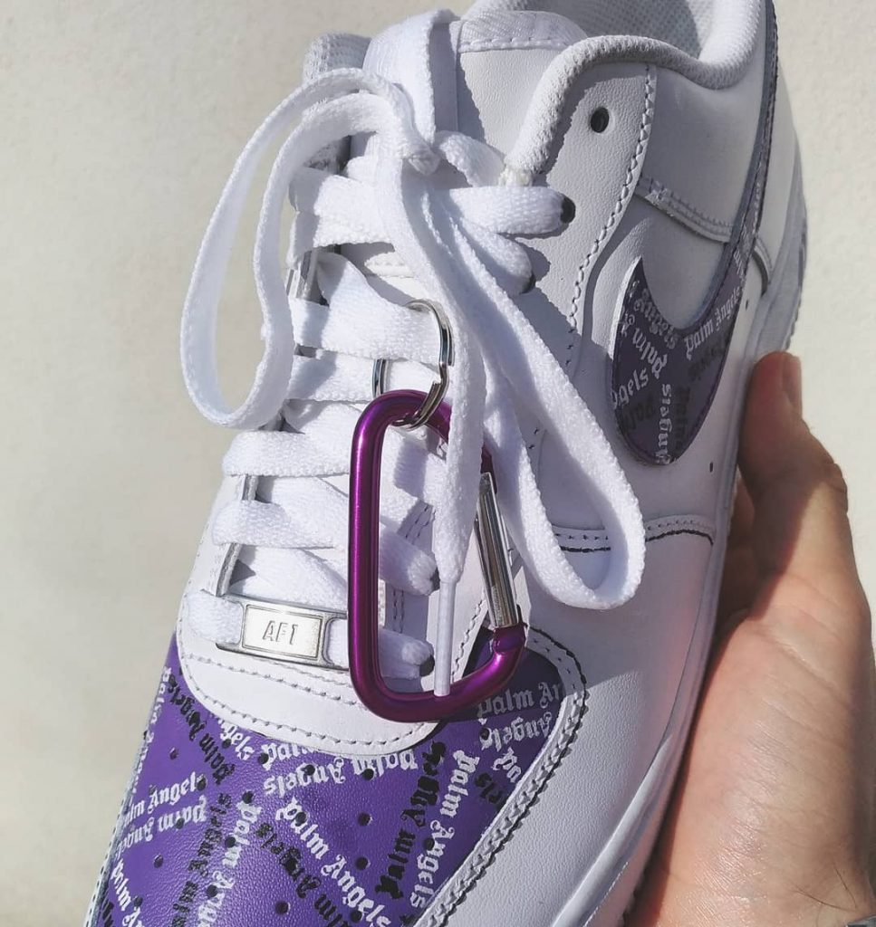 palm angels custom air force 1