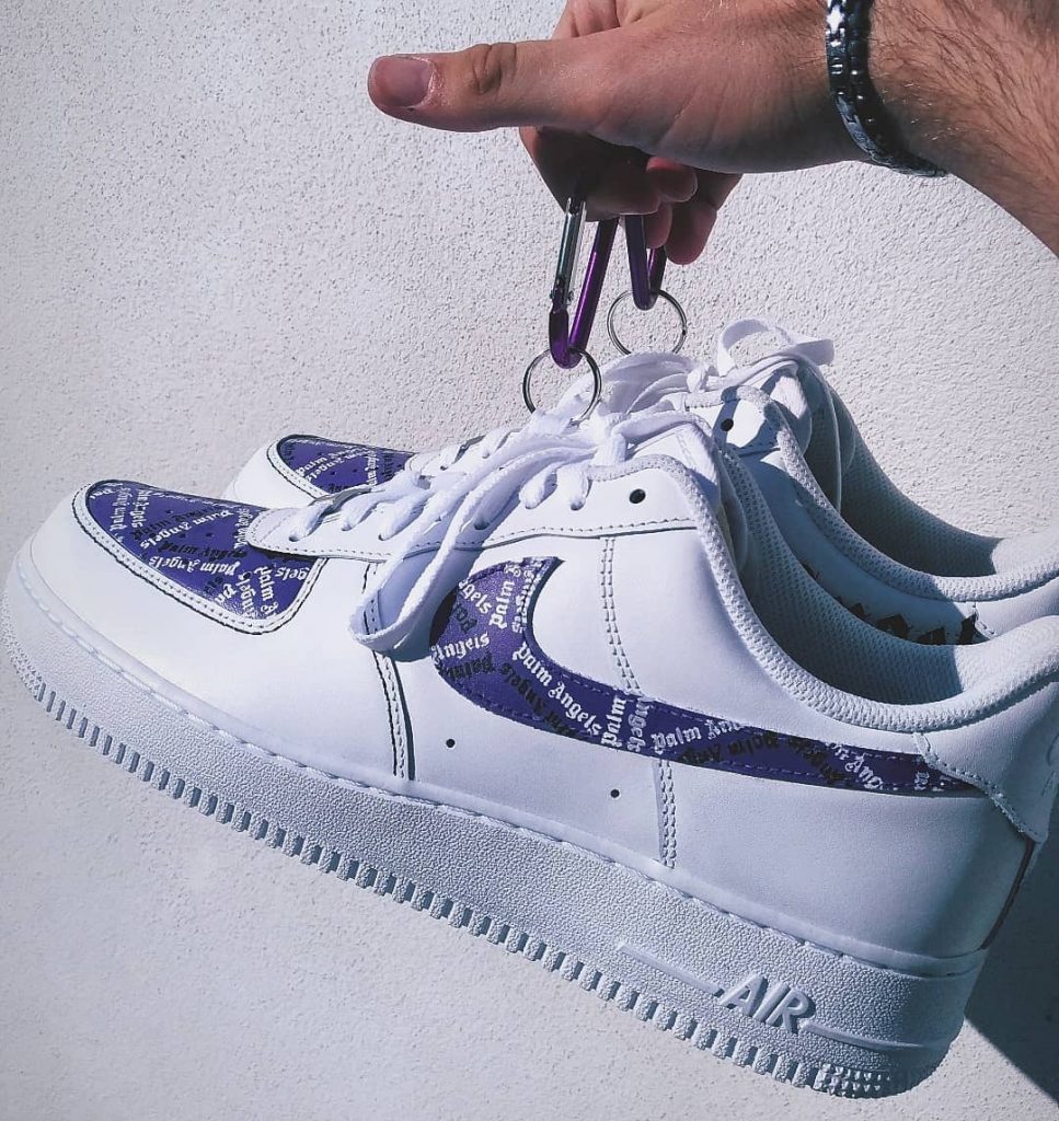 palm angels custom air force 1