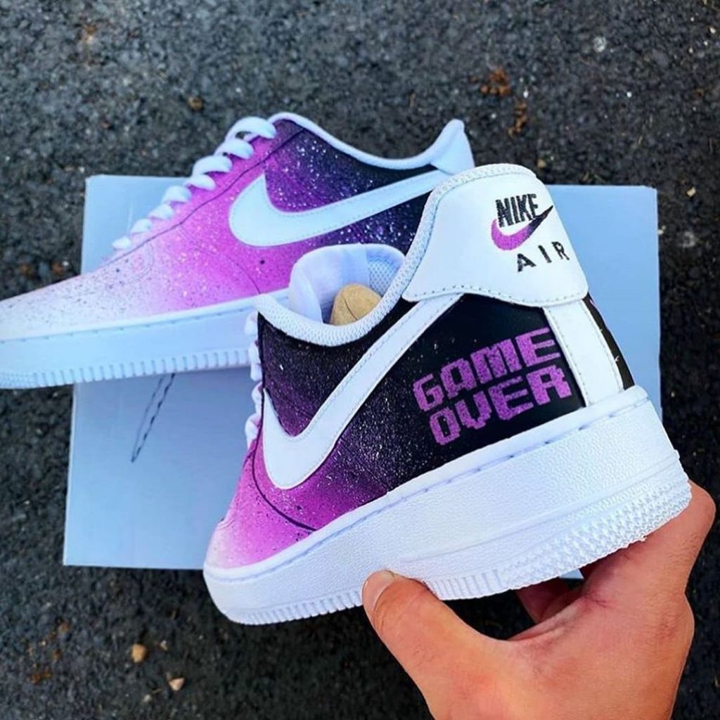 Nike Air Force 1 - Game Over - Sneakers Custom Opplain