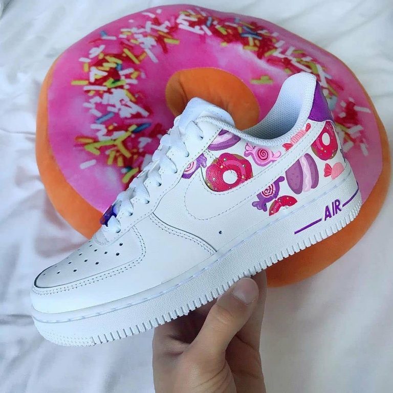 Nike Air Force 1 - Donuts - Sneakers Custom Opplain